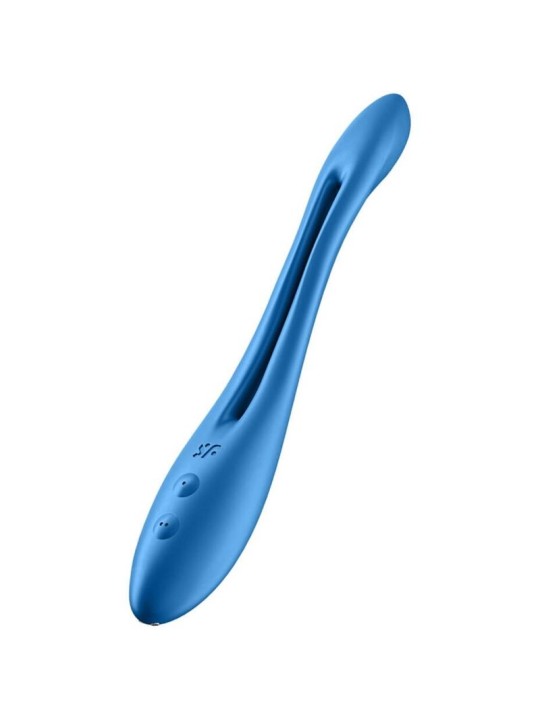 SATISFYER ELASTIC GAME MULTI VIBRADOR AZUL