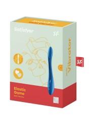SATISFYER ELASTIC GAME MULTI VIBRADOR AZUL