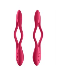SATISFYER ELASTIC JOY MULTI VIBRADOR ROJO