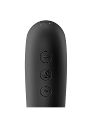 SATISFYER DUAL KISS ESTIMULADOR CLITORIS NEGRO