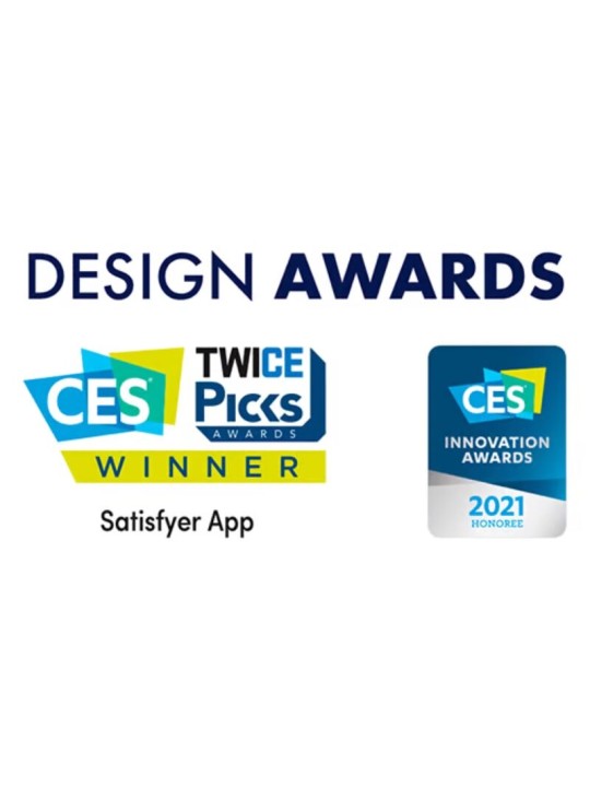 SATISFYER SUNRAY ESTIMULADOR Y VIBRADOR APP ROJO