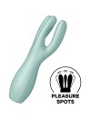SATISFYER THREESOME 3 VIBRADOR VERDE