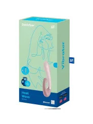 SATISFYER HEAT WAVE VIBRADOR APP BLANCO