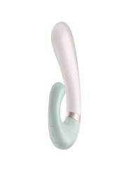 SATISFYER HEAT WAVE VIBRADOR APP BLANCO