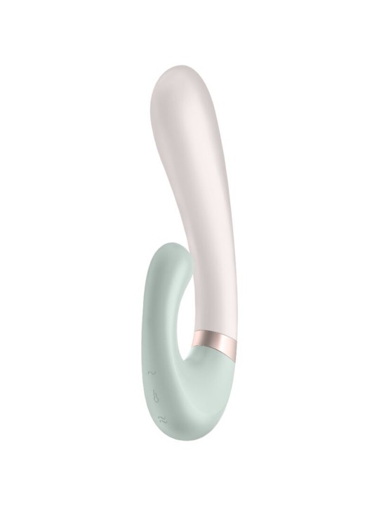 SATISFYER HEAT WAVE VIBRADOR APP BLANCO