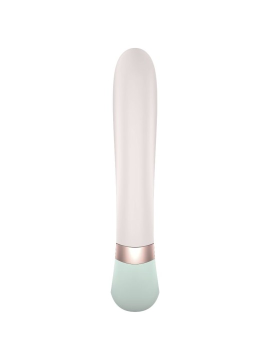 SATISFYER HEAT WAVE VIBRADOR APP BLANCO
