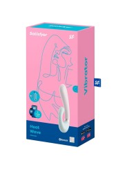 SATISFYER HEAT WAVE VIBRADOR APP BLANCO