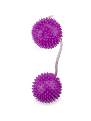BAILE A DEEPLY PLEASURE BOLAS TEXTURADAS MORADO 360 CM