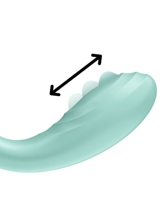 SATISFYER RRROLLING PLEASURE VIBRADOR PUNTO G BLANCO