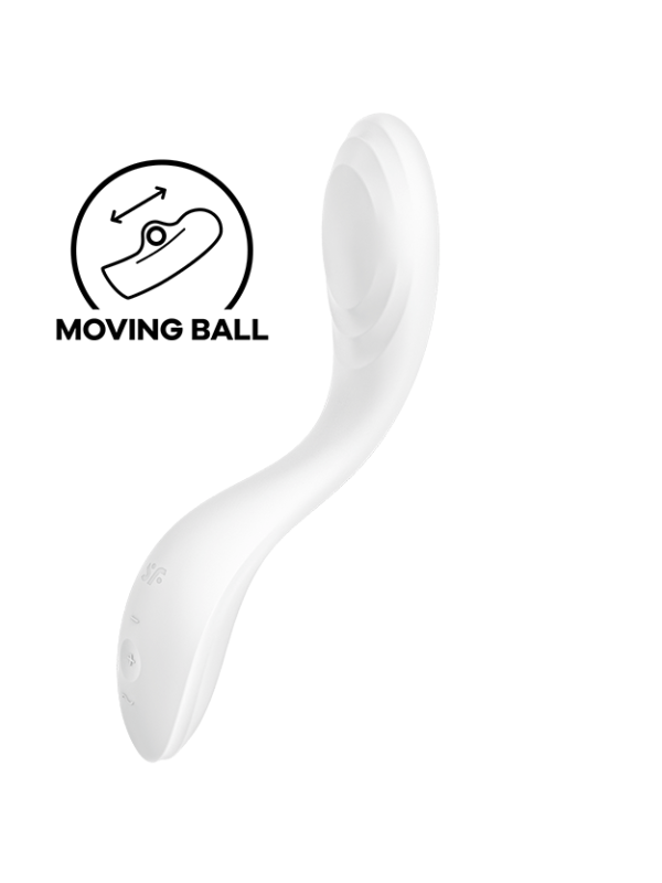 SATISFYER RRROLLING PLEASURE VIBRADOR PUNTO G BLANCO