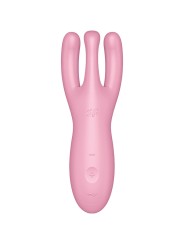 SATISFYER THREESOME 4 VIBRADOR APP ROSA