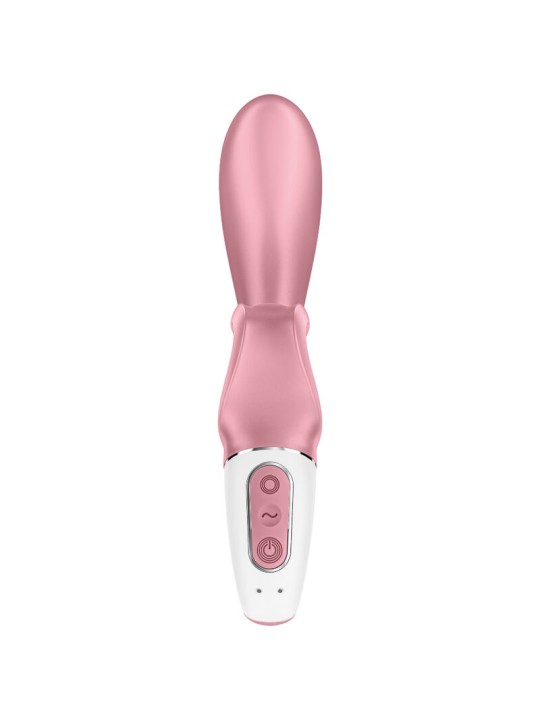 SATISFYER HUG ME VIBRADOR RABBIT APP AZUL