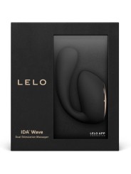 LELO IDA WAVE MASAJEADOR PAREJAS NEGRO
