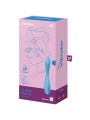 SATISFYER G SPOT FLEX 4 MULTI VIBRADOR APP AZUL