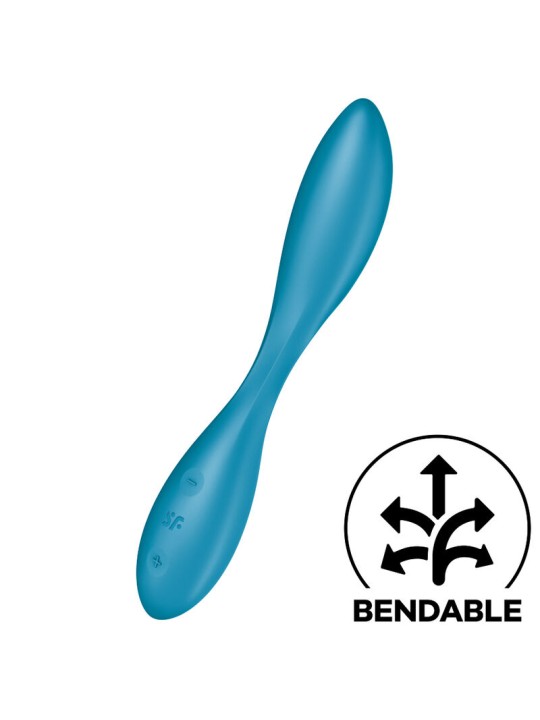 SATISFYER G SPOT FLEX 1 MULTI VIBRADOR AZUL