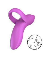 SATISFYER BOLD LOVER DEDAL VIBRADOR BLANCO
