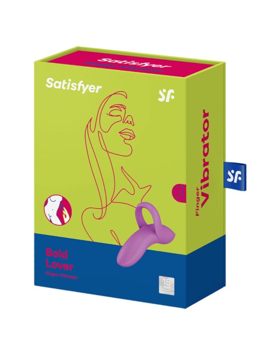 SATISFYER BOLD LOVER DEDAL VIBRADOR BLANCO