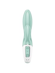 SATISFYER AIR PUMP BUNNY 5 VIBRADOR RABBIT INFLABLE APP VERDE