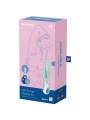 SATISFYER AIR PUMP BUNNY 5 VIBRADOR RABBIT INFLABLE APP VERDE