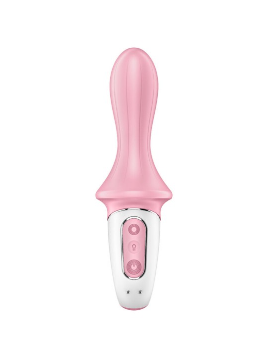 SATISFYER AIR PUMP BOOTY 5 VIBRADOR ANAL INFLABLE ROSA