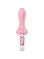 SATISFYER AIR PUMP BOOTY 5 VIBRADOR ANAL INFLABLE ROSA