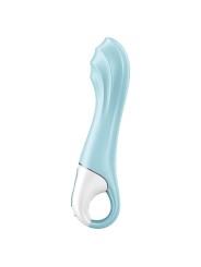 SATISFYER AIR PUMP VIBRATOR 5 VIBRADOR PUNTO G INFLABLE APP AZUL