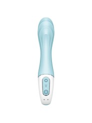 SATISFYER AIR PUMP VIBRATOR 5 VIBRADOR PUNTO G INFLABLE APP AZUL