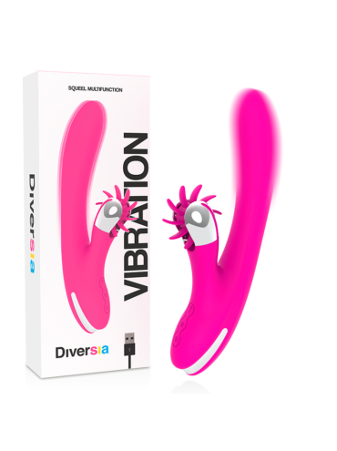 DIVERSIA BUNNY VIBRATING 24 CM