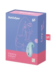 SATISFYER DIPPING DELIGHT VIBRADOR LAY ON AZUL