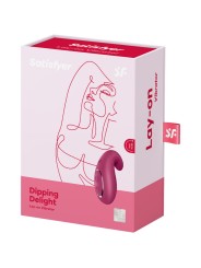 SATISFYER DIPPING DELIGHT VIBRADOR LAY ON AZUL