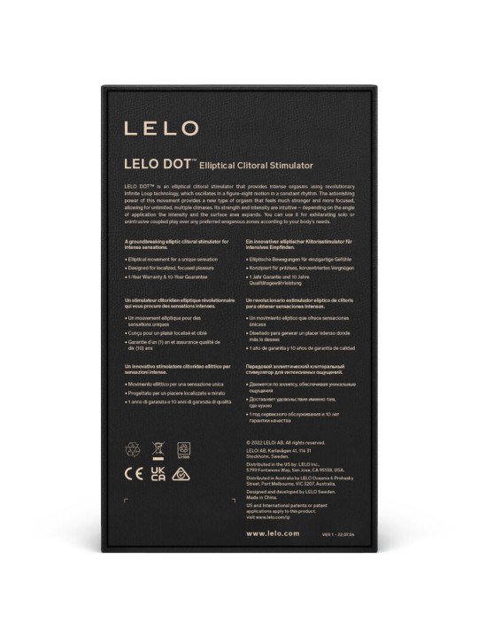 LELO DOT ESTIMULADOR DE CLITORIS ROSA
