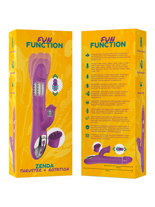 FUN FUNCTION ZENDA THRUSTER ROTATION