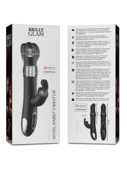 BRILLY GLAM MOEBIUS RABBIT VIBRATOR ROTATOR COMPATIBLE CON WATCHME WIRELESS TECHNOLOGY