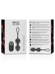BRILLY GLAM VIBRATING KEGEL BEADS CONTROL REMOTO