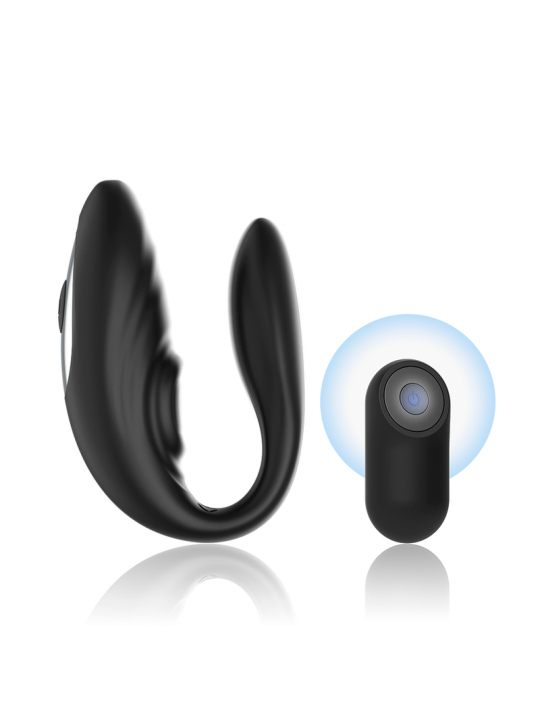 BRILLY GLAM COUPLE PULSING VIBRATING CONTROL REMOTO