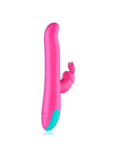 HAPPY LOKY PLUTO RABBIT VIBRATOR ROTATOR COMPATIBLE CON WATCHME WIRELESS TECHNOLOGY