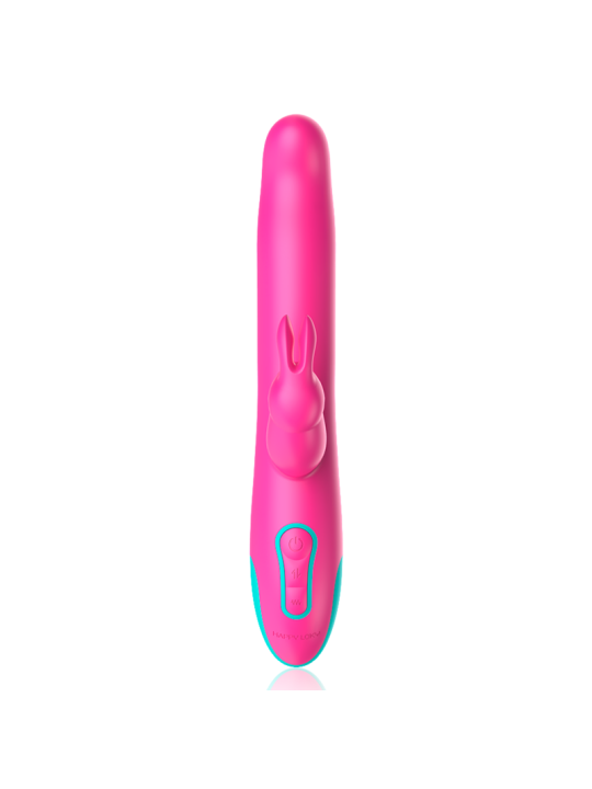 HAPPY LOKY PLUTO RABBIT VIBRATOR ROTATOR COMPATIBLE CON WATCHME WIRELESS TECHNOLOGY