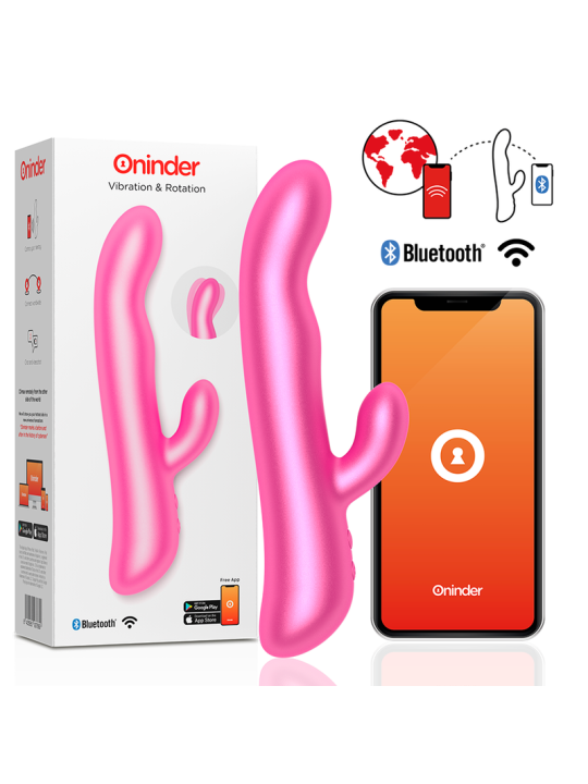 ONINDER OSLO VIBRACION Y ROTACION ROSA APP GRATUITA