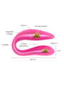 ONINDER LISBOA ESTIMULADOR PUNTO G CLITORIS ROSA APP GRATUITA ROSA