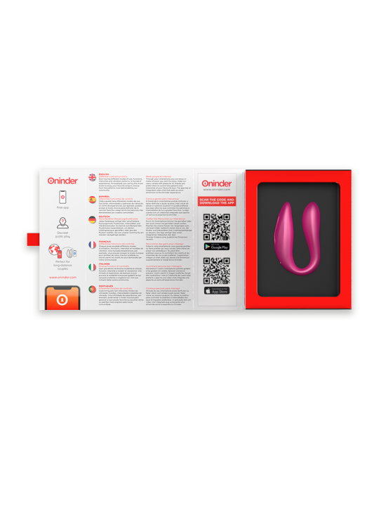 ONINDER LISBOA ESTIMULADOR PUNTO G CLITORIS ROSA APP GRATUITA ROSA