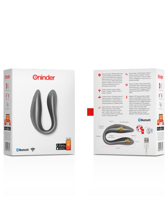 ONINDER LISBOA ESTIMULADOR PUNTO G CLITORIS ROSA APP GRATUITA ROSA