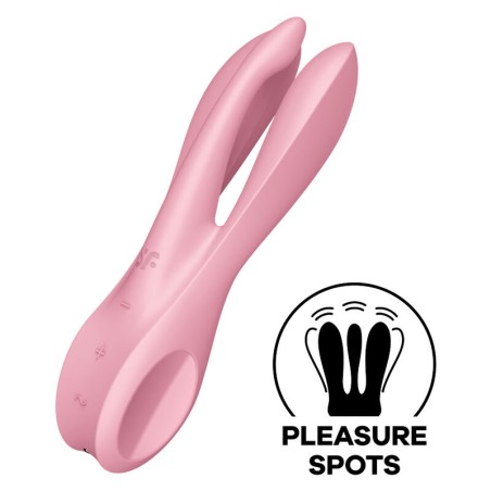 SATISFYER THREESOME 1 VIBRADOR AZUL