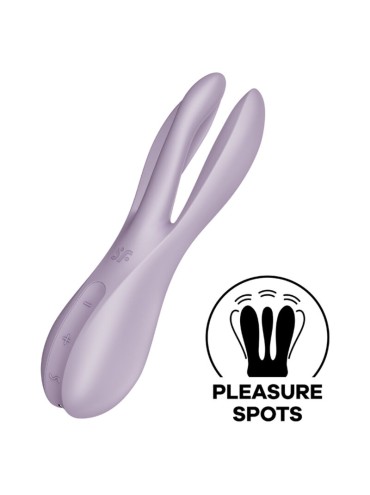 SATISFYER THREESOME 2 VIBRADOR NEGRO