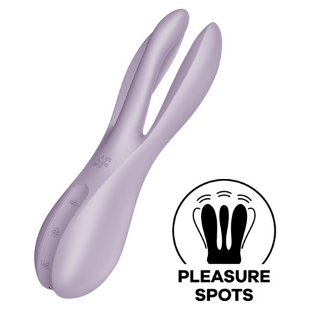 SATISFYER THREESOME 2 VIBRADOR NEGRO