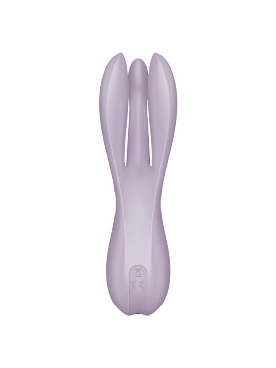 SATISFYER THREESOME 2 VIBRADOR NEGRO