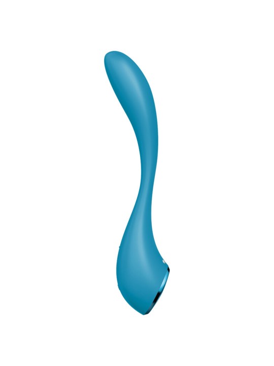 SATISFYER G SPOT FLEX 5 MULTI VIBRADOR AZUL