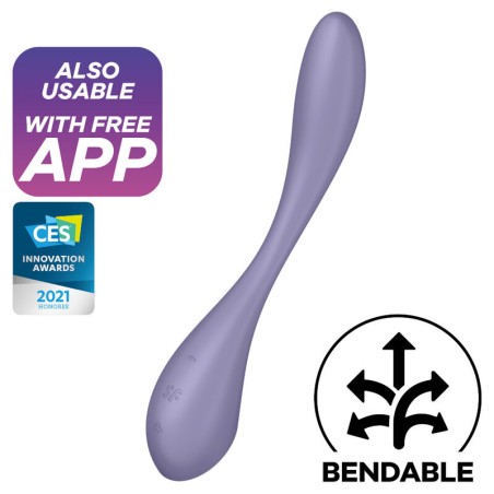 SATISFYER G SPOT FLEX 5 MULTI VIBRADOR AZUL