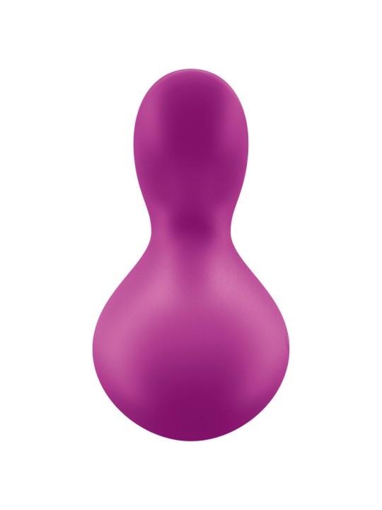 SATISFYER VIVA LA VULVA 3 VIBRADOR LAY ON VERDE