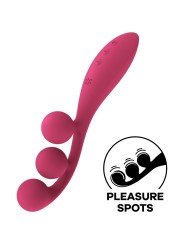 SATISFYER TRI BALL 1 MULTI VIBRADOR ROJO