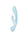 SATISFYER TRIPLE OH VIBRADOR HIBRIDO AZUL